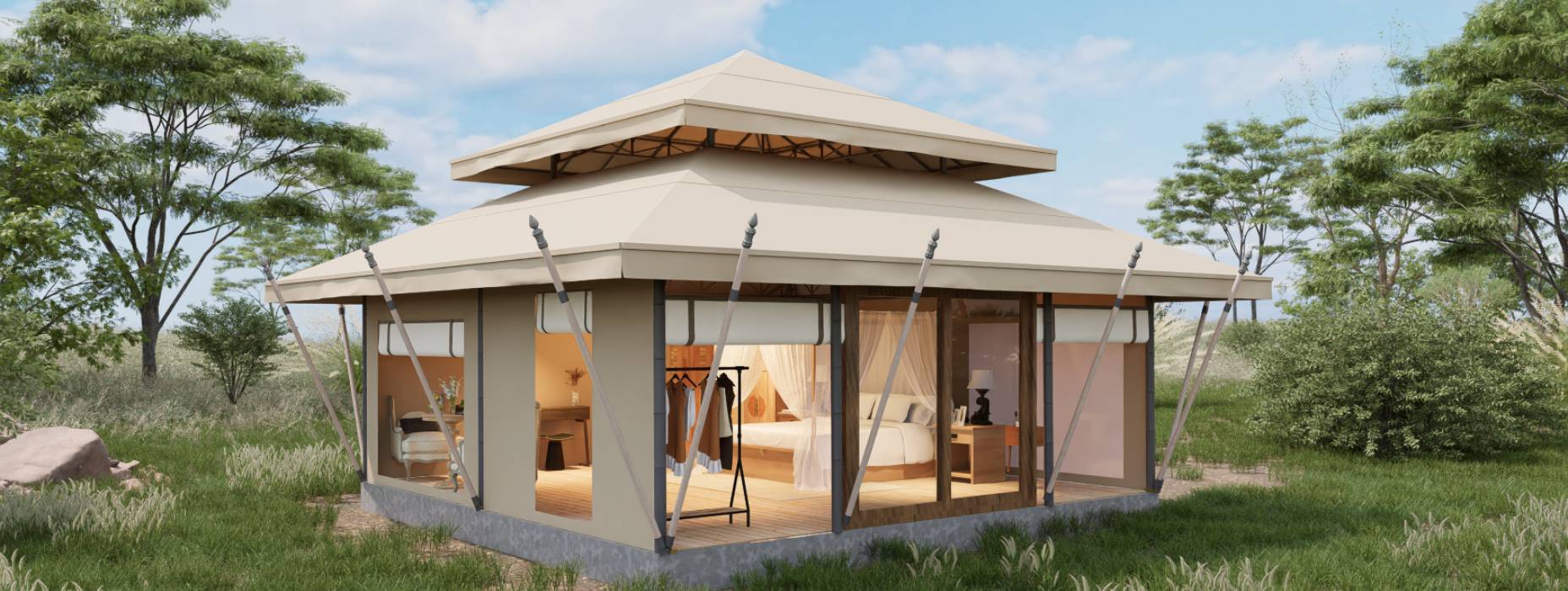 崇川区户外野奢帐篷